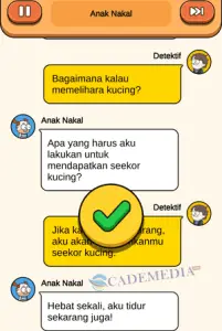 Kunci Jawaban Case Hunter Level 15 Menidurkan anak nakal