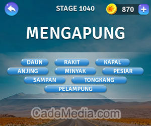 Kunci Jawaban Teka-Teki Kata Stage 1040