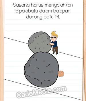 Brain test level 191 - Cuaca hujan membuatku muram #jawaban #Games #br